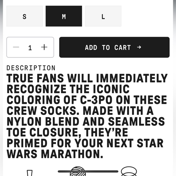 STANCE UNISEX QT HEIGHT FRESHTEK WITH INFIKNIT SEAMLESS TOE PERF ARCH SUPPORT - Picture 5 of 8